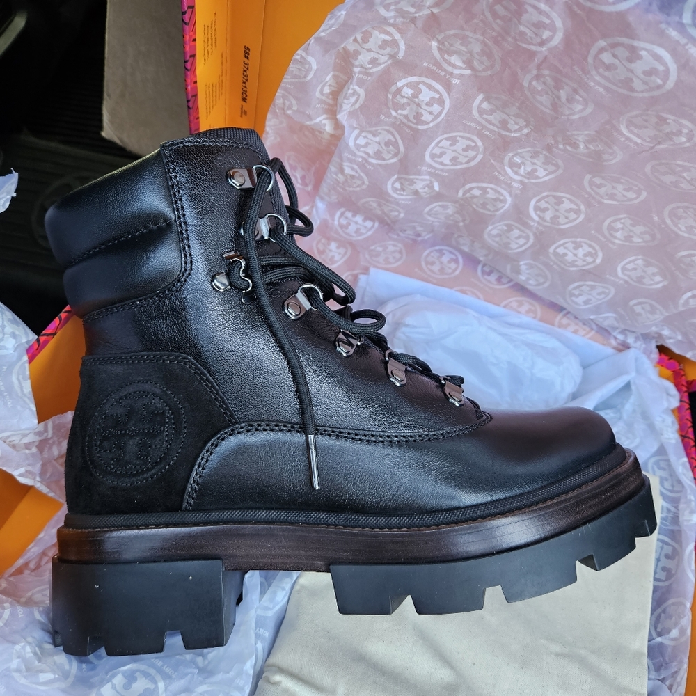 Tory Burch Miller Lug Hiker Boots